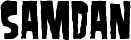 Samdan font