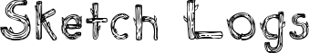 Sketch Logs font