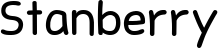 Stanberry font
