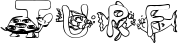 Turf&surf font