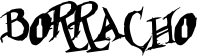 Borracho font