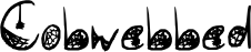 Cobwebbed font