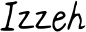 Izzeh font