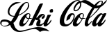 Loki Cola font