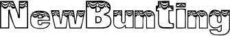 NewBunting font