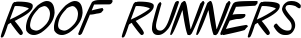 Roof Runners font