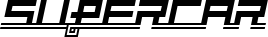 SUPERCAR font