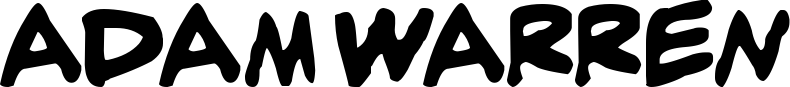 Adam Warren font