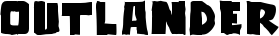 Outlander font