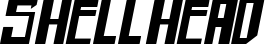 Shellhead font