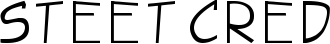 Steet Cred font
