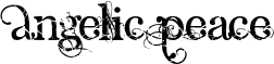 Angelic Peace font