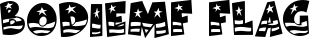 BodieMF Flag font