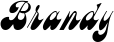 Brandy font