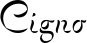 Cigno font