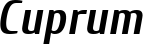 Cuprum font