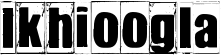 Ikhioogla font