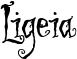 Ligeia font