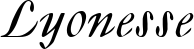 Lyonesse font