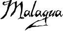 Malagua font