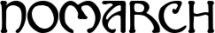 NOMARCH font