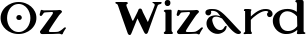 Oz’sWizard font