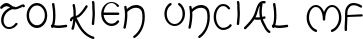 Tolkien Uncial MF font