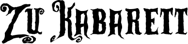 Zu Kabarett font