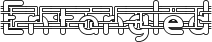 Entangled font