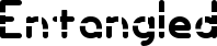 Entangled font