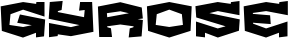 Gyrose font