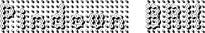 Pindown BRK font