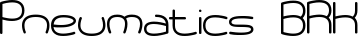 Pneumatics BRK font