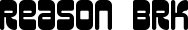 Reason BRK font