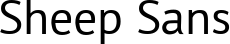 Sheep Sans font