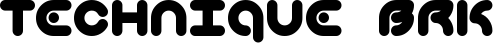 Technique BRK font