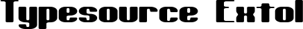 Typesource Extol font