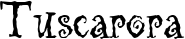 Tuscarora font