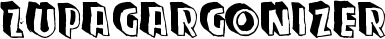 Zupagargonizer font