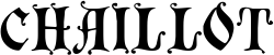 chaillot font