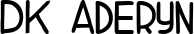 DK Aderyn font