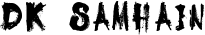 DK Samhain font