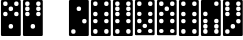 FE Dominoes font