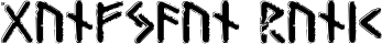 Gunfjaun Runic font