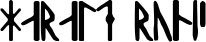 Harald Runic font