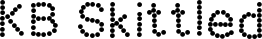 KB Skittled font