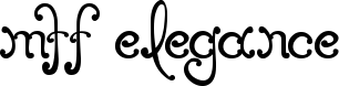 MTF Elegance font