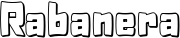 Rabanera font