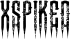 XSpiked font