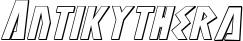 Antikythera font